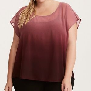 Ombre Dolman Top